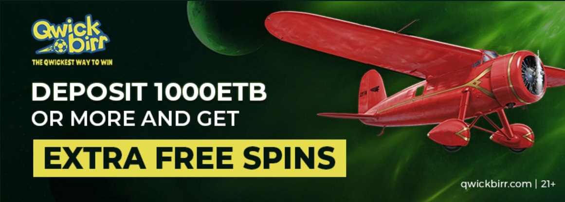 QwickBirr Bonus የ QwickBirr የጉርሻ ገጽ